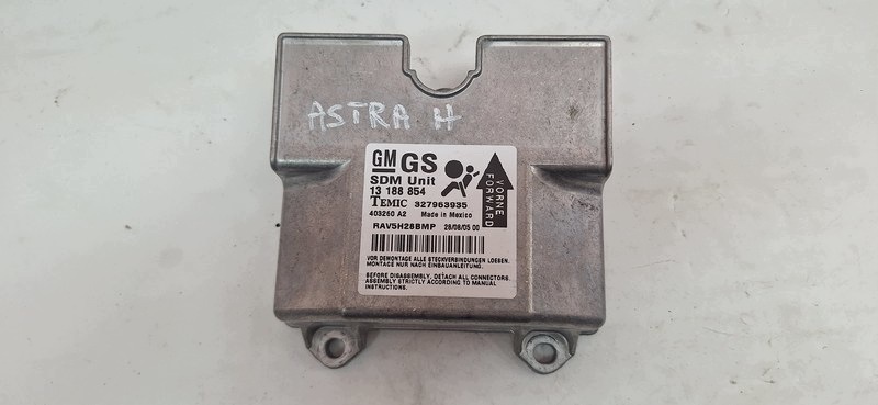 module airbag OPEL ASTRA H 13188854