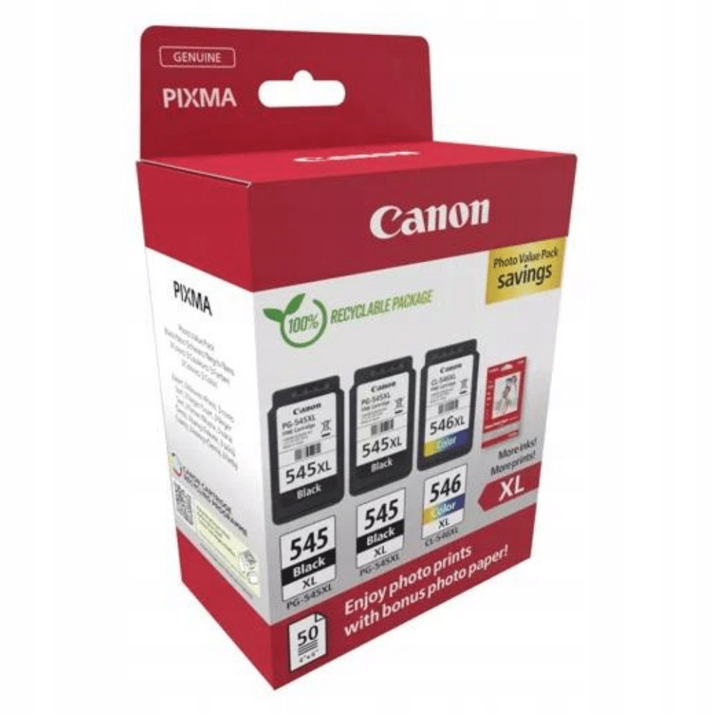 Inkoustová náplň Canon PG-545XL/CL-546XL Multipack