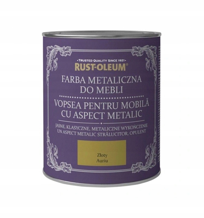 

Farba Kredowa Do Mebli Rustoleum Złoty 125ml
