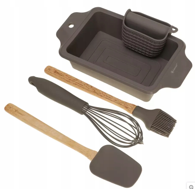 ZESTAW SILIKONOWY DO PIECZENIA CIASTA CHLEBA 5 EL