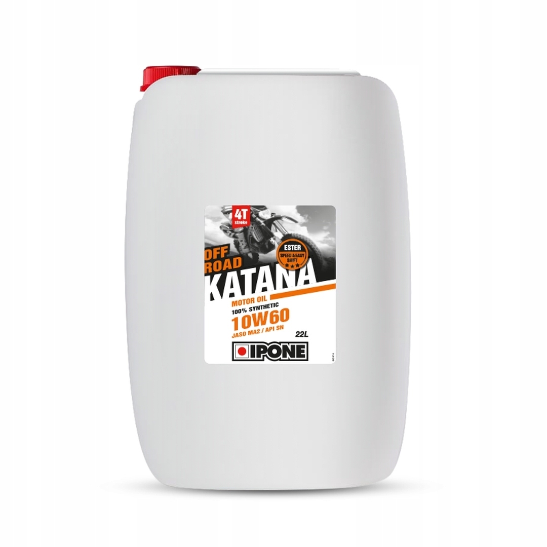 IPONE KATANA OFF ROAD 10W60 OLEJ SILNIKOWY 100% SYNTETYK 22L (BECZKA) (ESTE