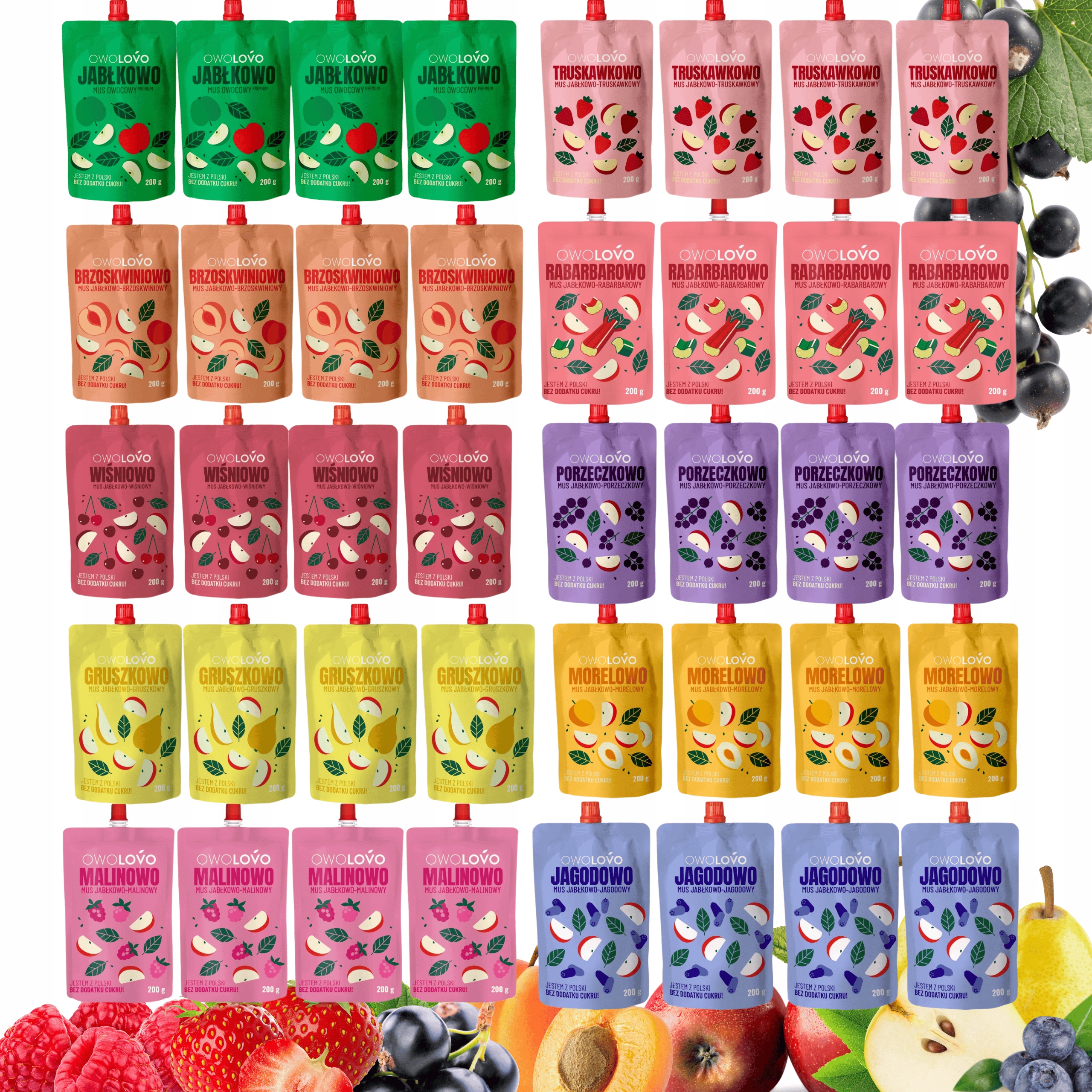 Mus mix smaków Owolovo 8000 g