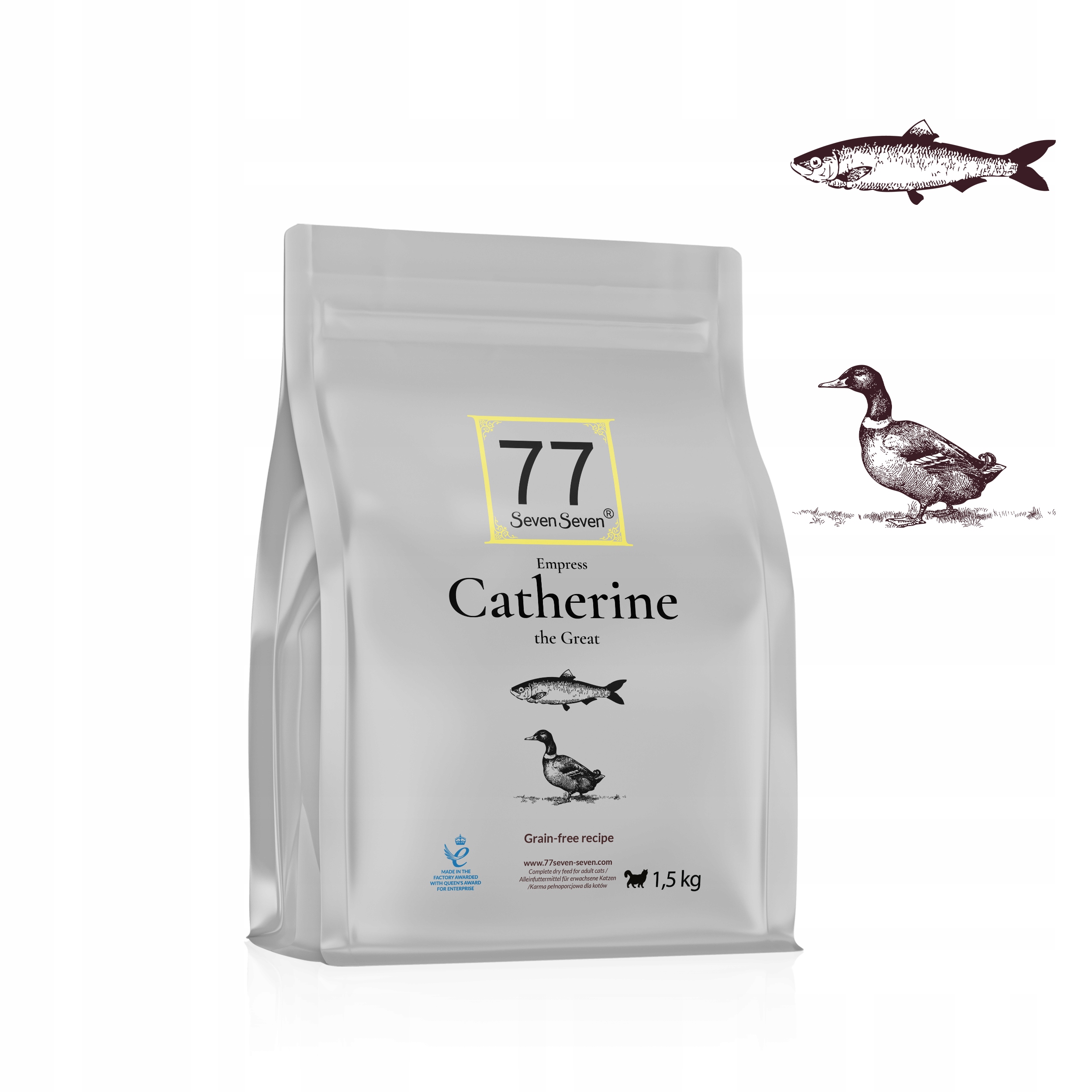 Catherine the Great 1,5kg z kaczką 77 Petfood