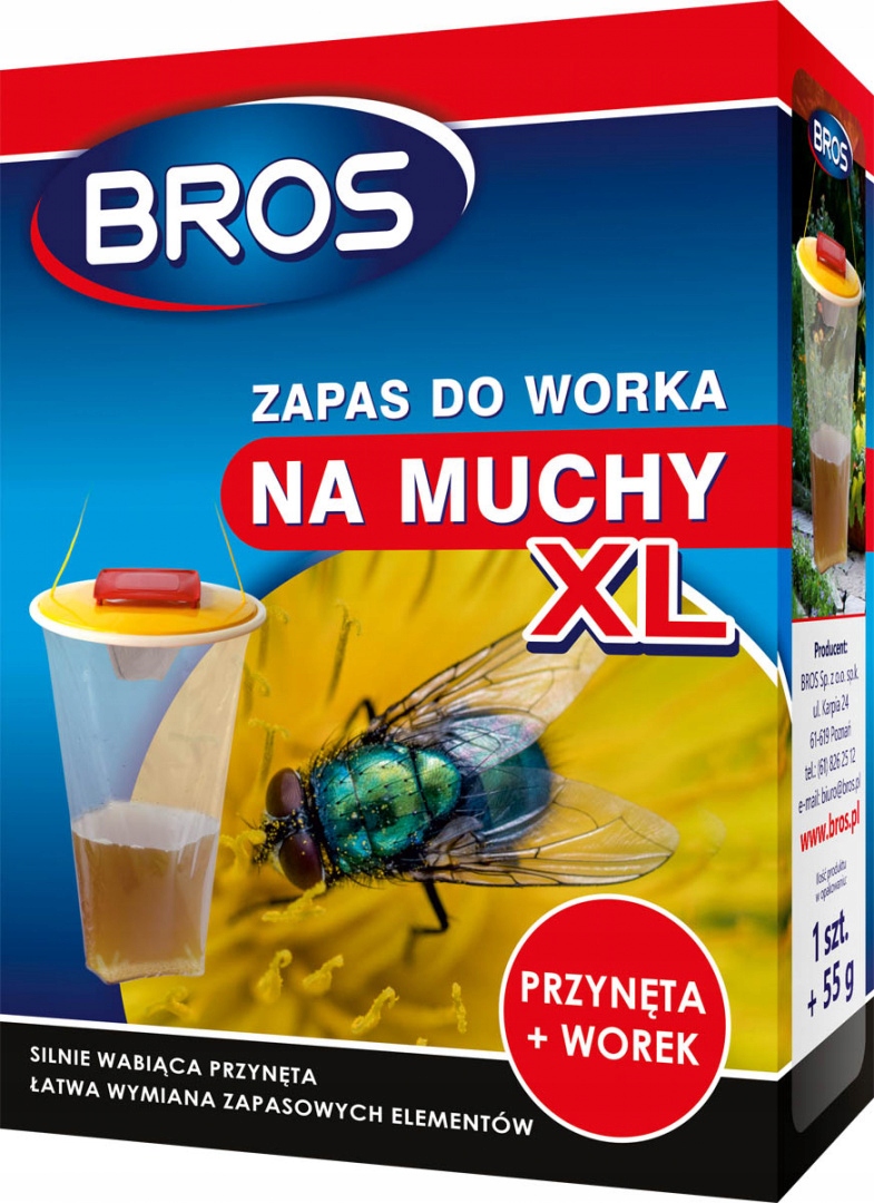 

Zapas do woreczka na muchy Bros
