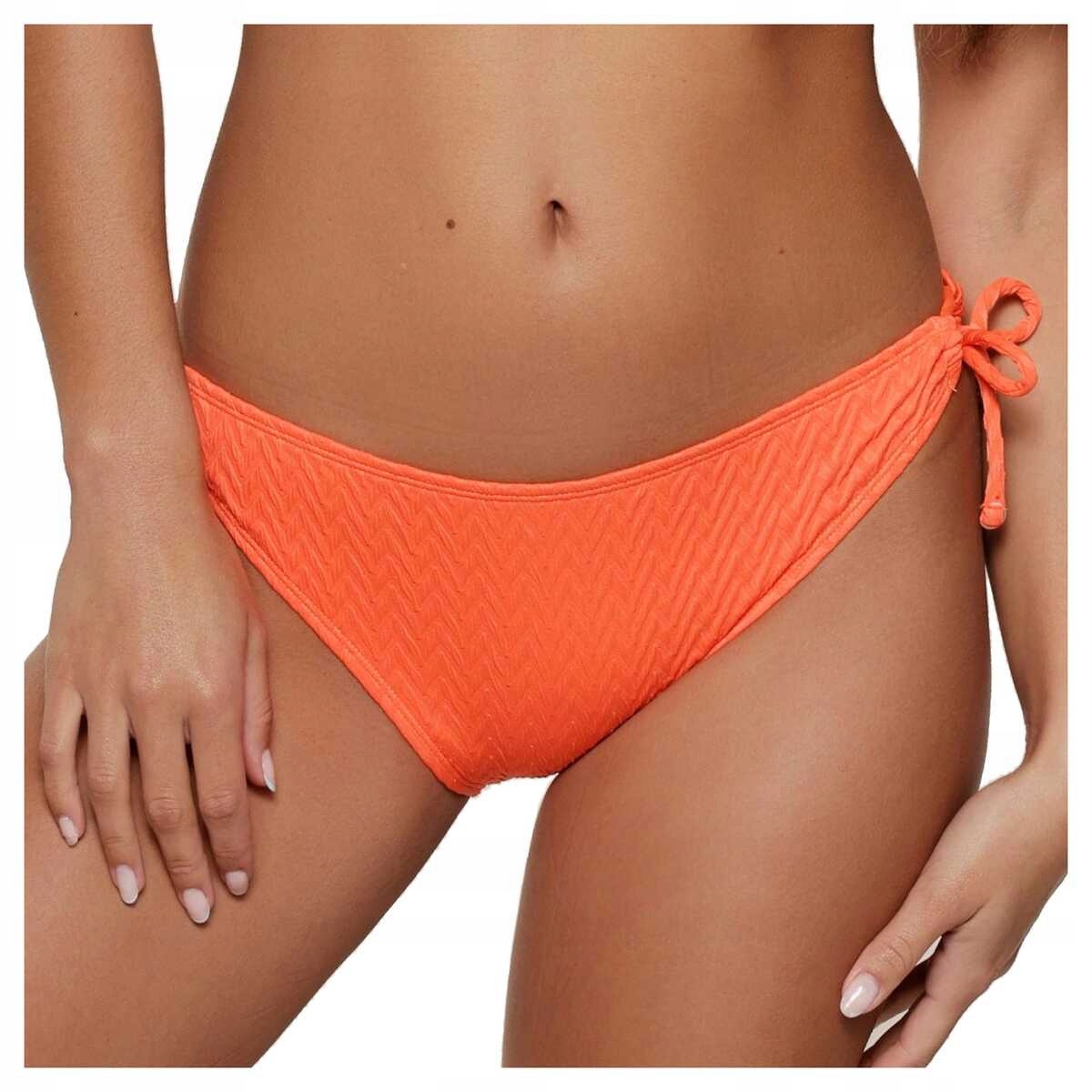 LingaDore Plavkové kalhotky s tkaničkami na bocích 7710TSB hot coral L