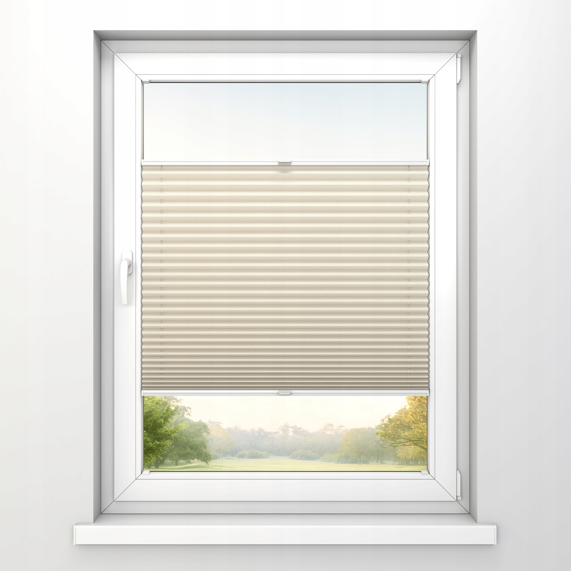 Plisovaná roleta 100x130 na mieru Zatemňovacia Dvojfunkčná žalúzia