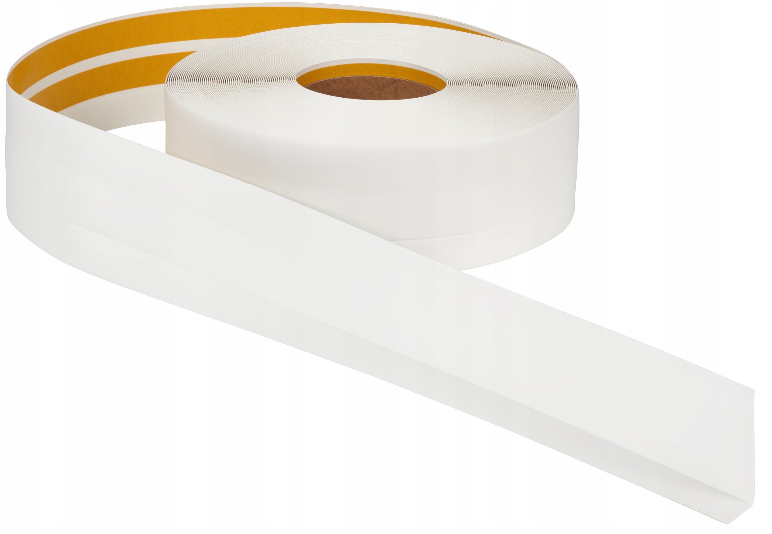 Pvc Podlahová Lišta 50x20 Bílá 25 m Elastická gumová soklová