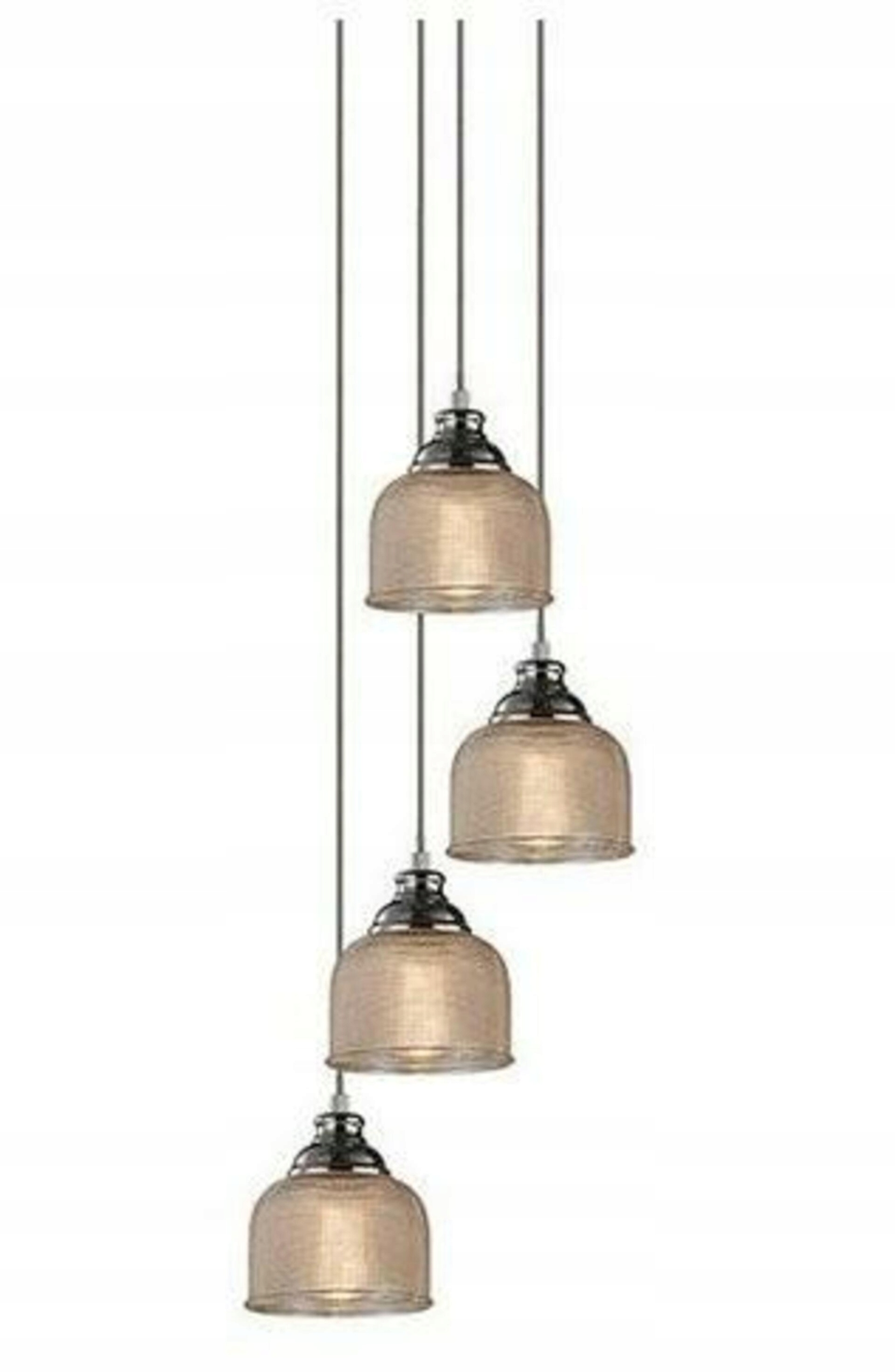 Závesné svietidlo AZzardo Mora 4 AZ2110 E27 4x60W IP20 35cm chrómové