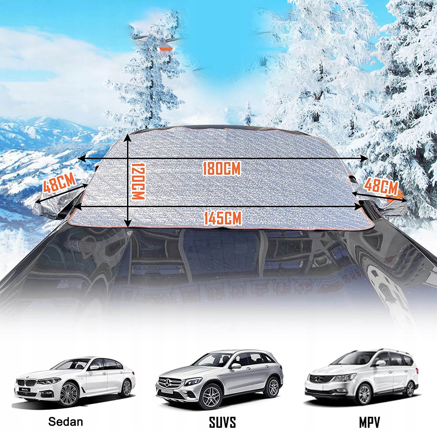 OSŁONA NA SZYBĘ ANTYSZRONOWA MATA PRZECIWSZRONOWA Rodzaj maty na szyby