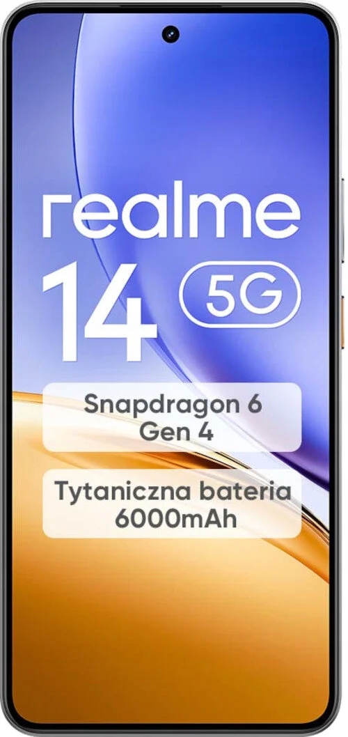 Smartfón realme 14 5G 8 Gb 256 Gb DualSIM Nfc Amoled strieborný Mecha Silver
