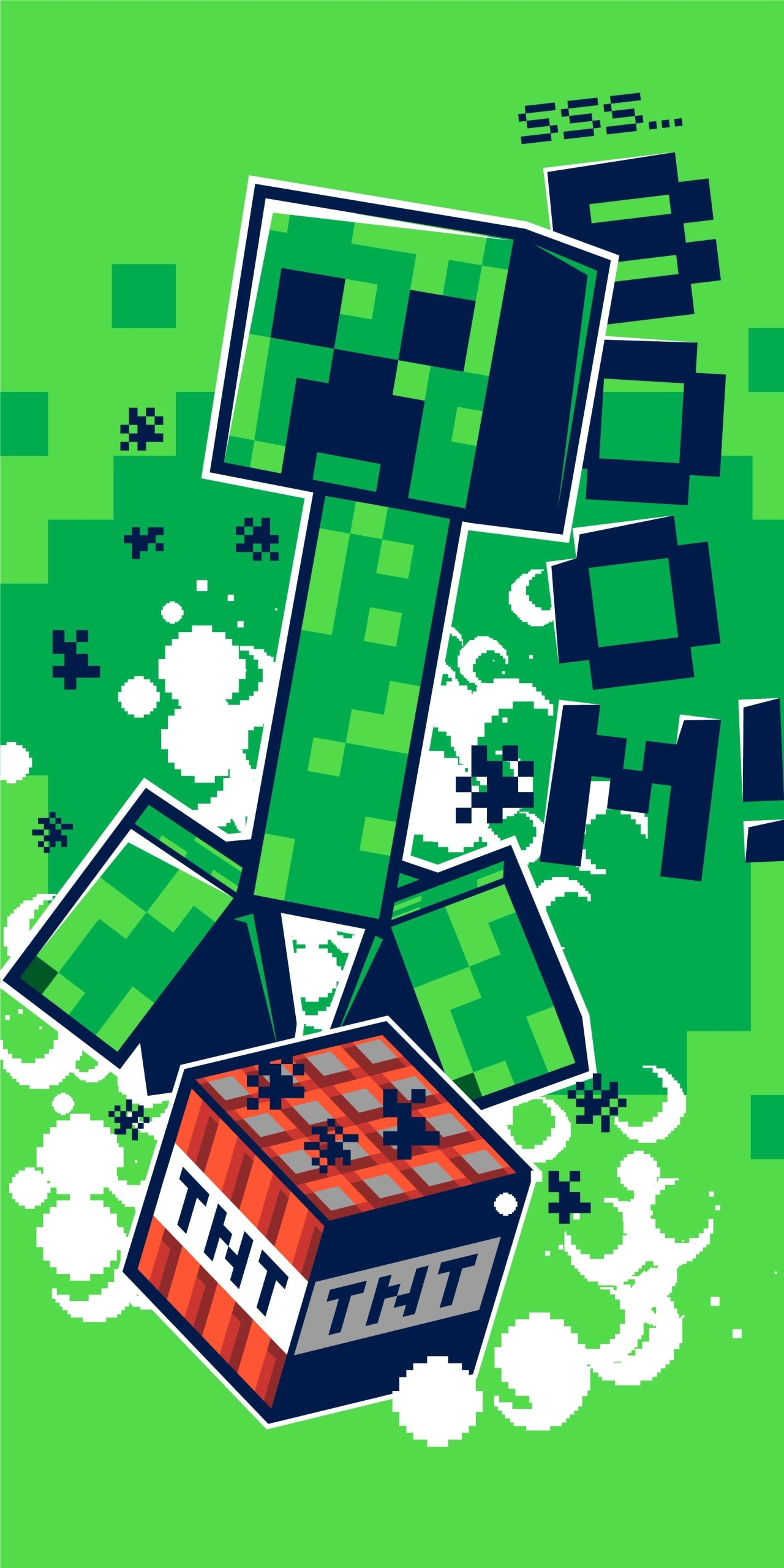 

Ręcznik Kąpielowy 70x140 Creeper Minecraft 06