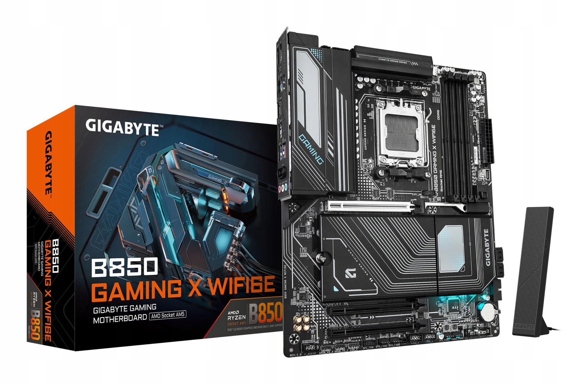 Základná doska Gigabyte Amd B850 SAM5 Atx Pamäť DDR5 Pamäťové sloty 4 2x PCI-Express