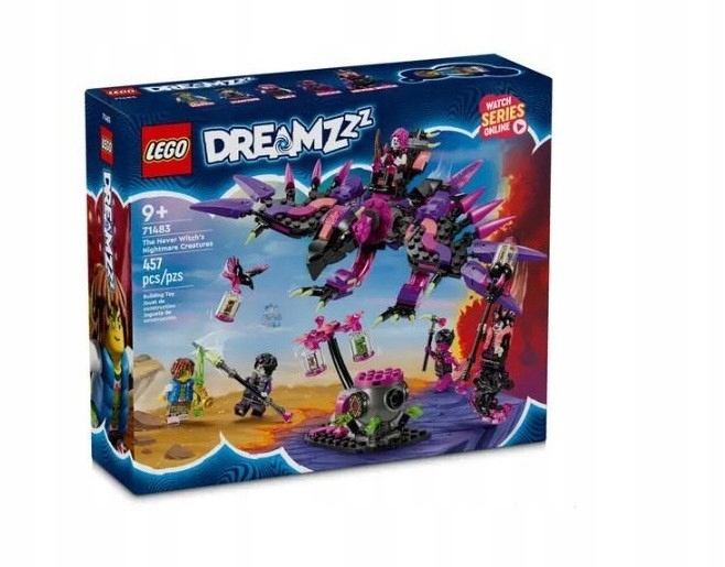 Lego Stavebnice DREAMZzz 71483 Stvoření z nočních můr Nikdyvědějme