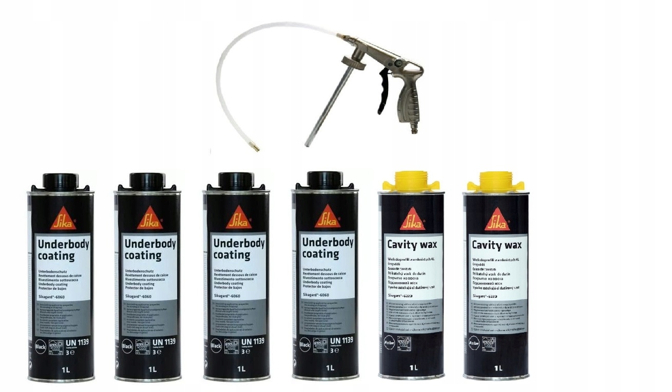 

Sika Sikagard 6060 4X1l 6220 2x1L Pistolet Zest