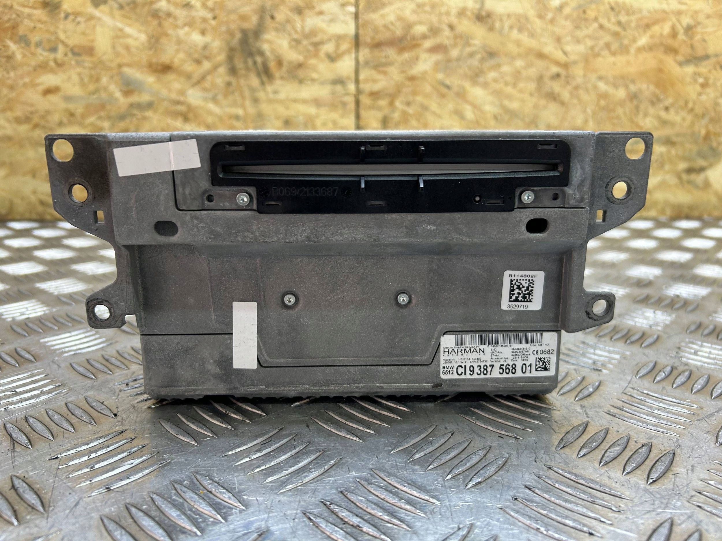 Panel / radio / player / NBT BMW X5 F15 2015 9387568
