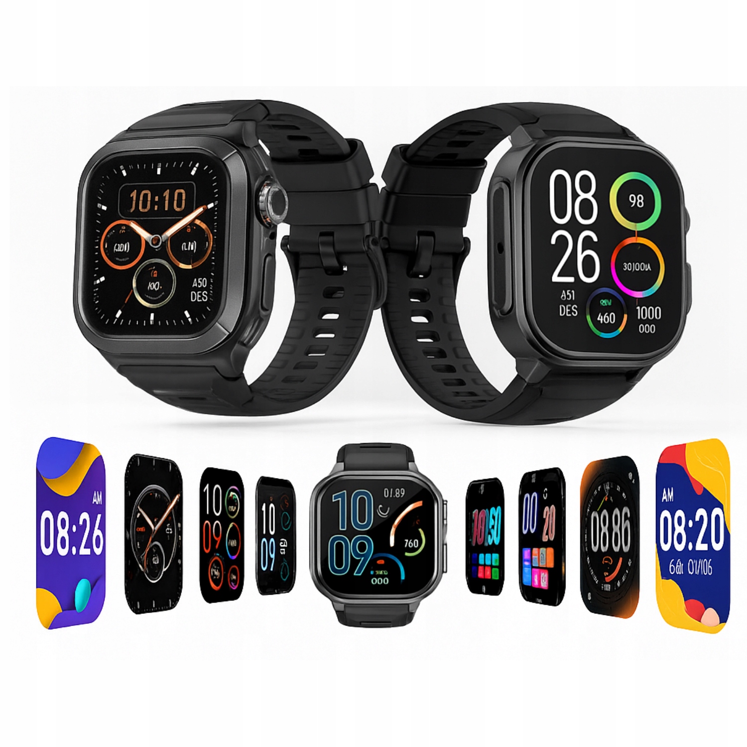 Chytré Hodinky Blackview W30 s výdrží až 7 dní, až 30 pohotovostních režimů, 100 Režimů Sport