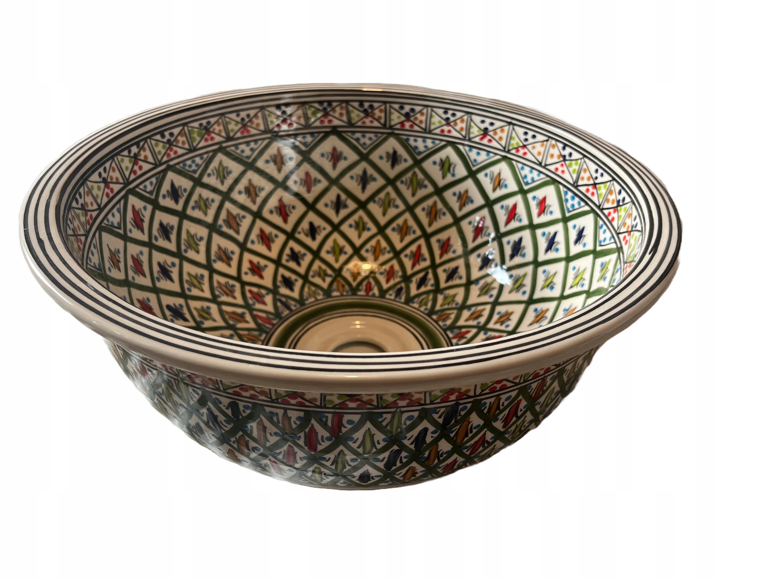 Orientální Keramické Umyvadlo Dřez @maroko@ @unikát@ @ruční Práce@