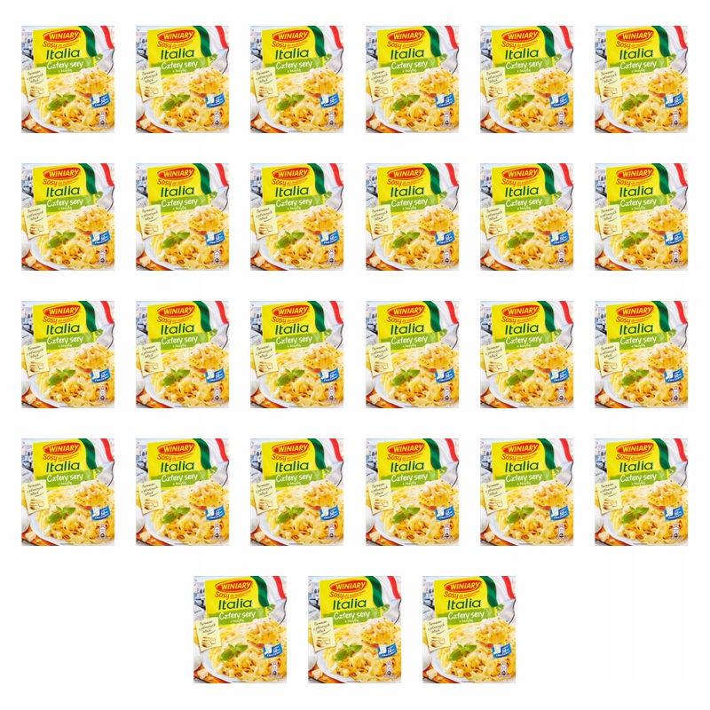 Winiary na těstoviny Italia, čtyři sýry s bazalkou 37 g X27