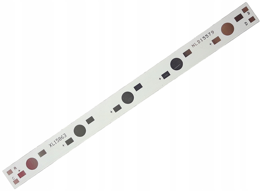

Radiator-baza Pcb 13cm na 5xLED 1W 3W 5W