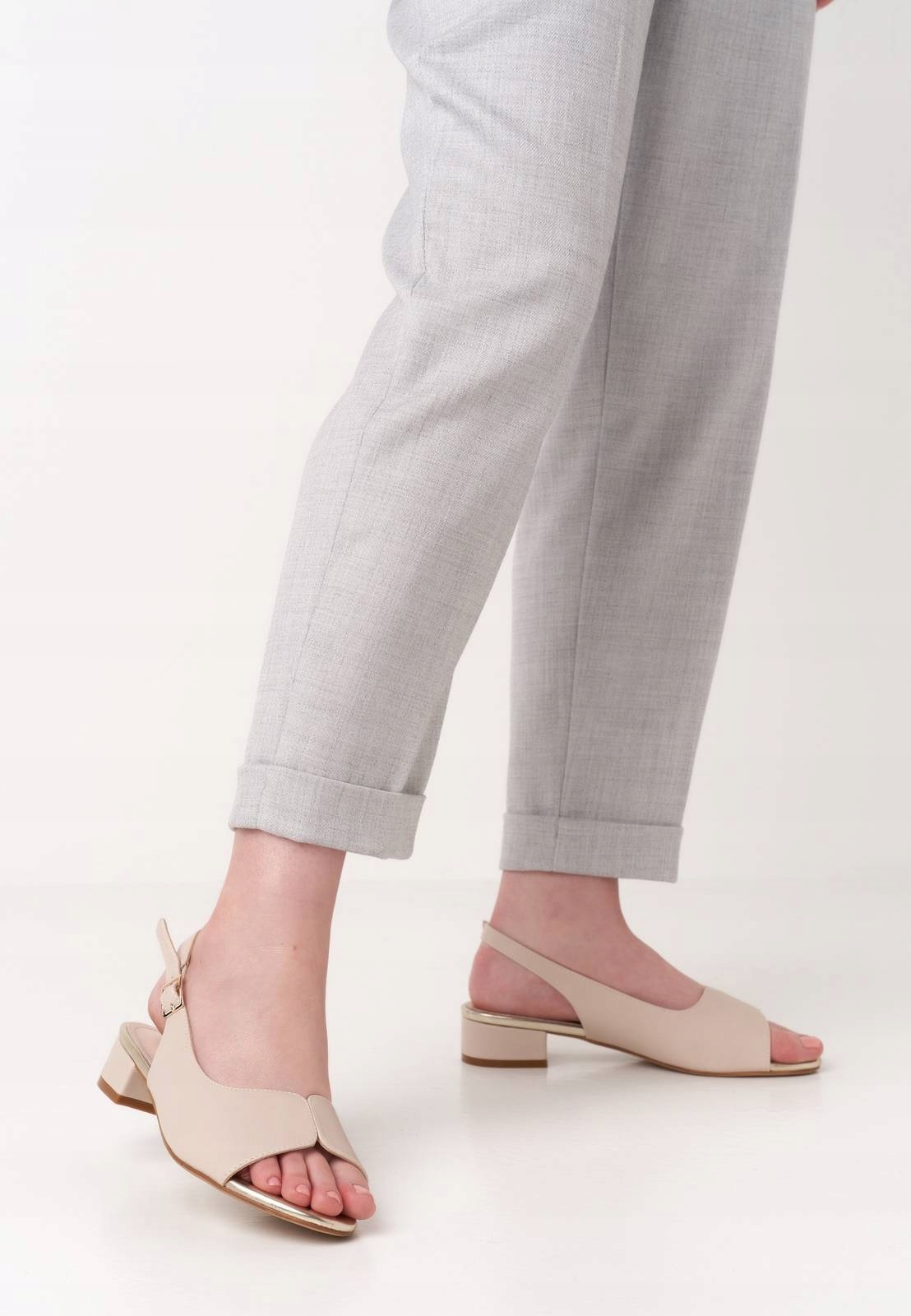 SANDAŁY DAMSKIE SERGIO LEONE SK829 CHAMOISS R 37 Marka Sergio Leone