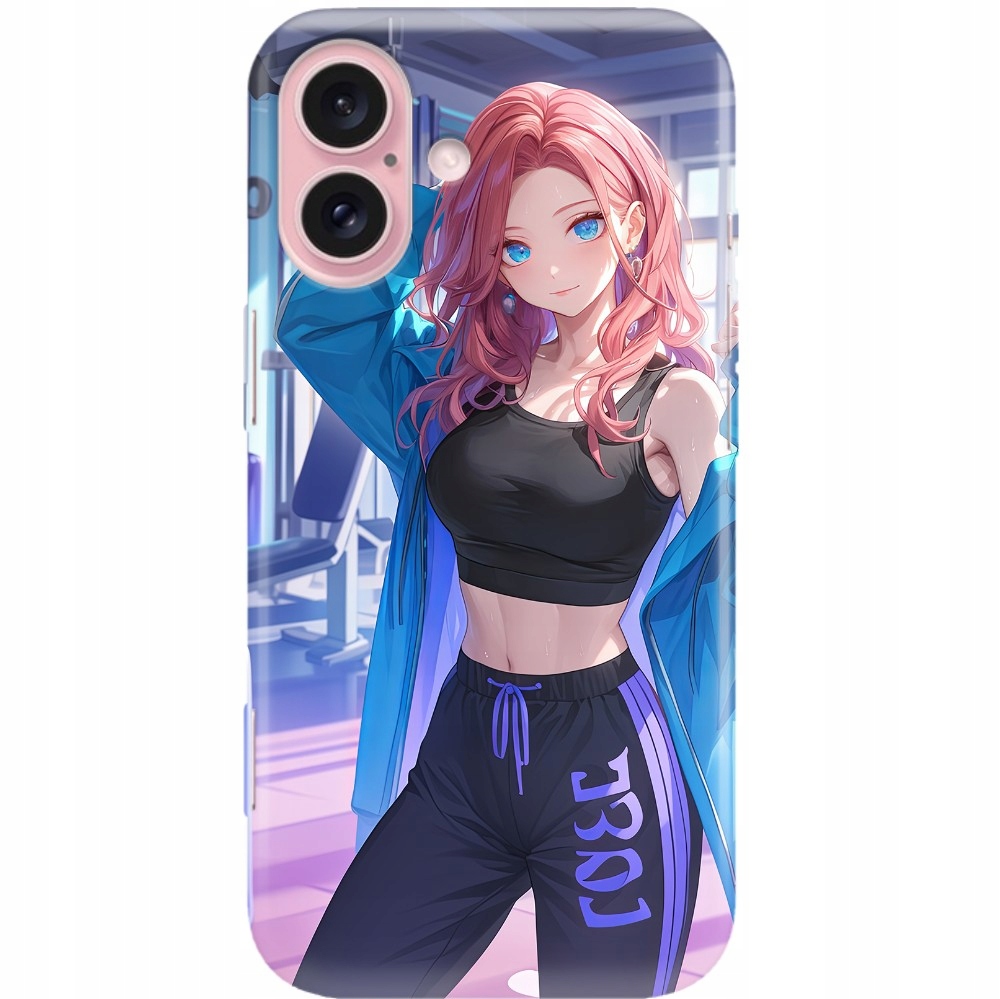 Puzdro Pre iPHONE 16 Case Ochrana Telefónu Zadný Kryt Anime Magna MIX Wz
