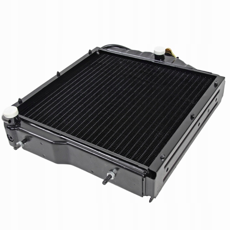 CHŁODNICA C-360 360-3P 4-RZĘDOWA 100% MIEDŹ-BRĄZ + KOREK