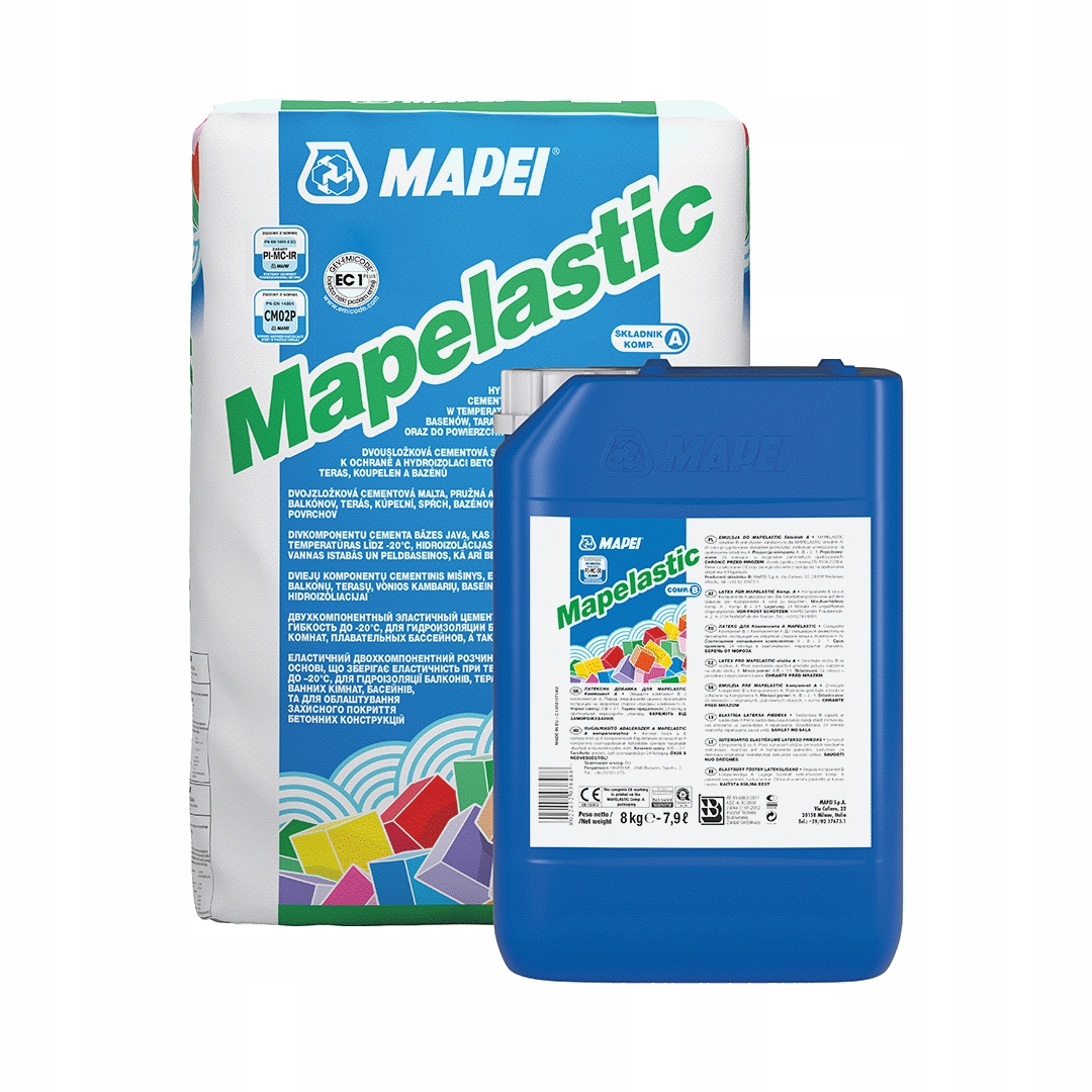 MAPELASTIC HYDROIZOLACJA TARASY BALKONY A+B 32kg
