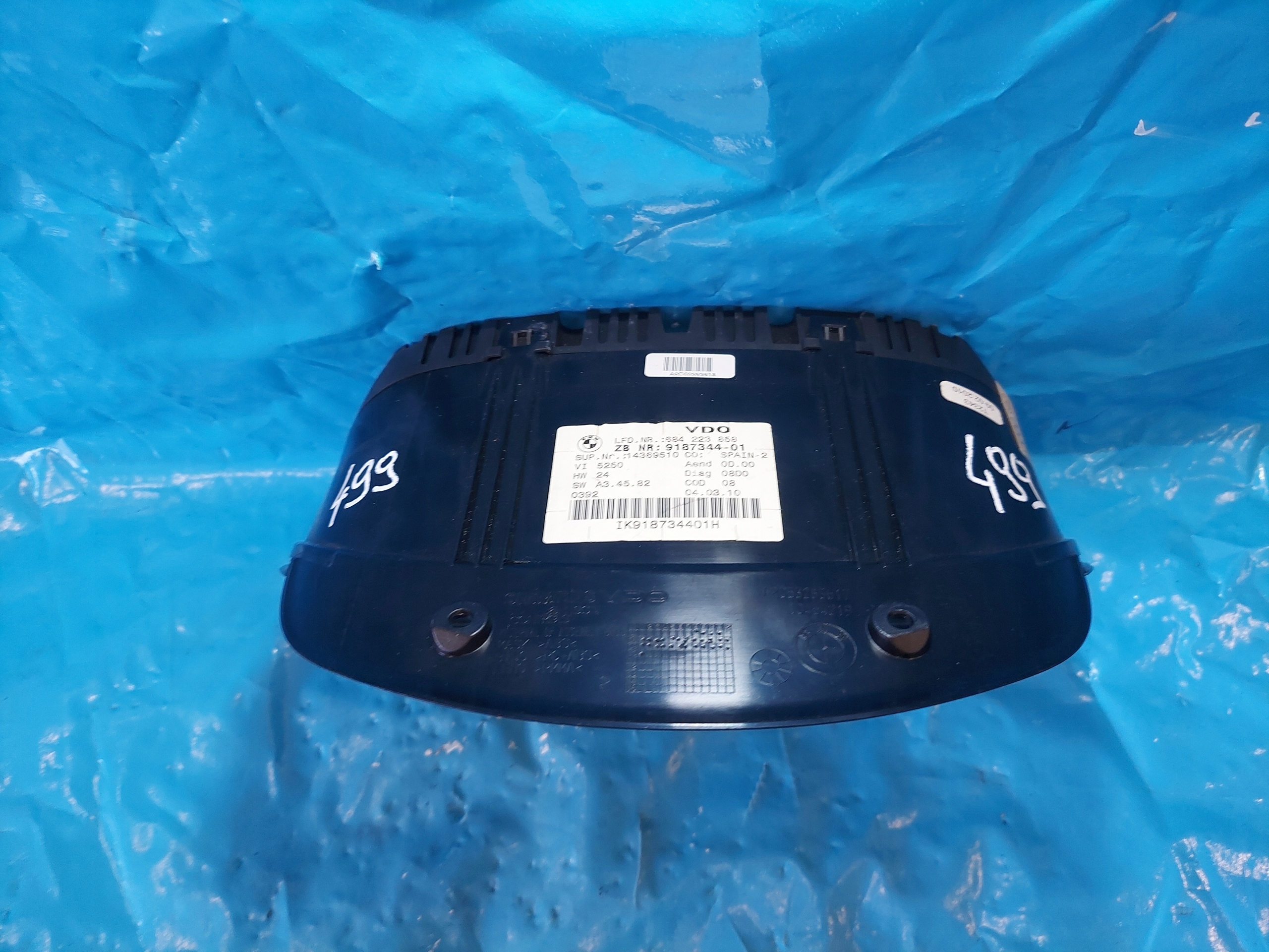 dials clock BMW E90 2.0 TD 918734401