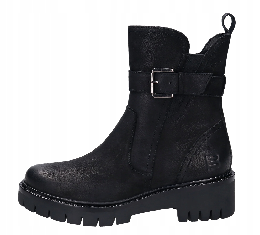 Bagatt Dámské Kotníkové Boty Kožené Zateplené Černé 40 Jtd