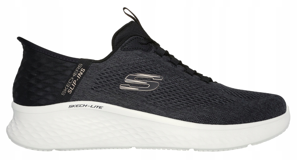 Skechers Pánské Sportovní Boty Nazouvací Pohodlné Měkké Lehké Grafitové 43