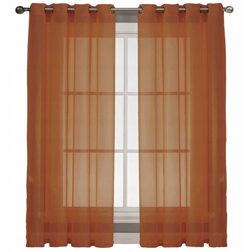 

Firana Woal Na Przelotki 145x250 wys. ceglasty