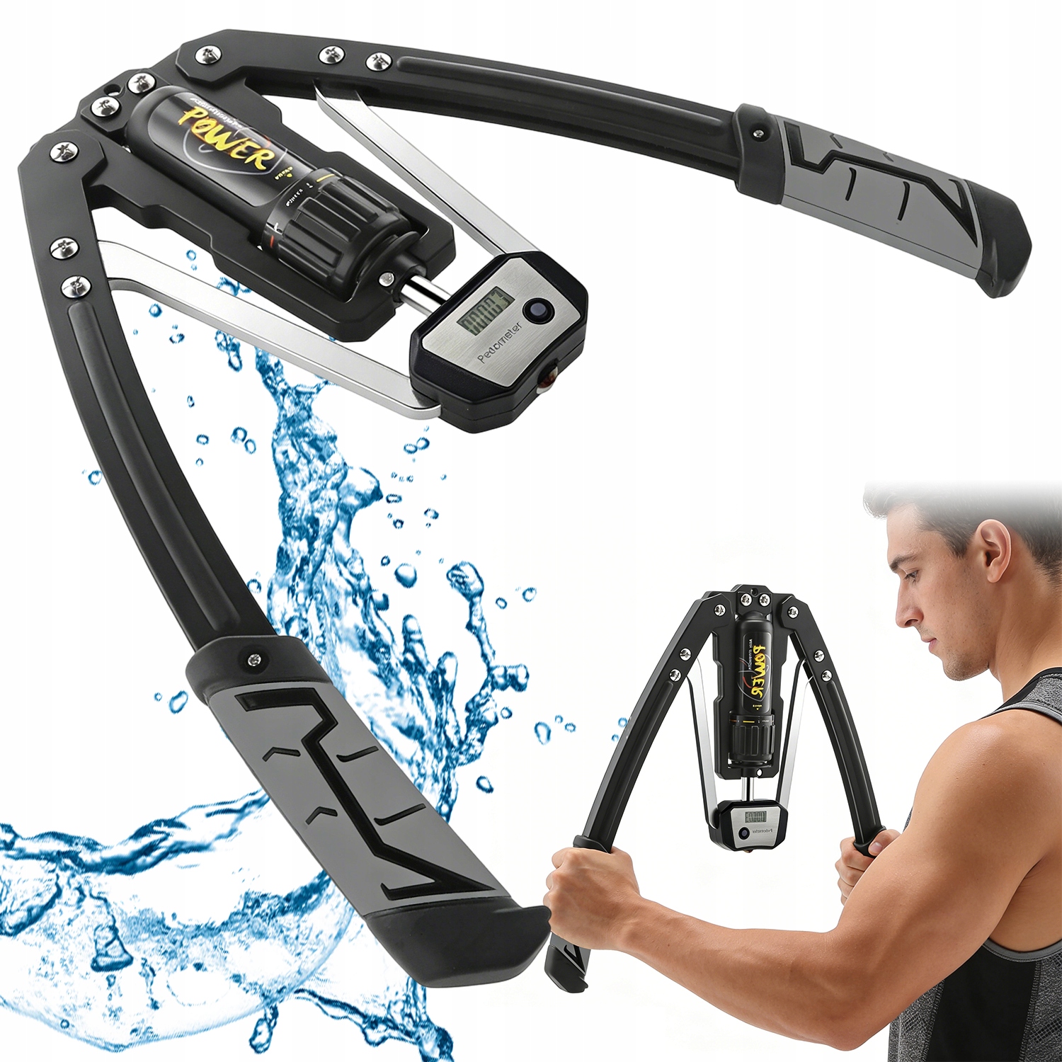 Ściskacz Gripper Dłoni Elektroniczny Ładowalny Premium Do Klatki Piersiowej