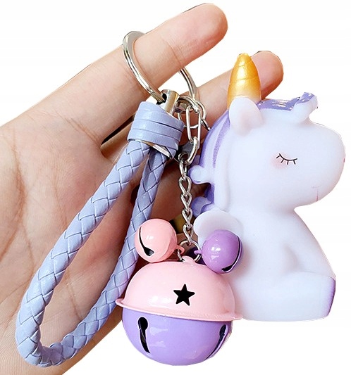 

Brelok unicorn zawieszka do kluczy jednorożec duży