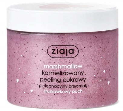 ZIAJA MARSHMALLOW PEELING CUKROWY TRUSKAWKOWY