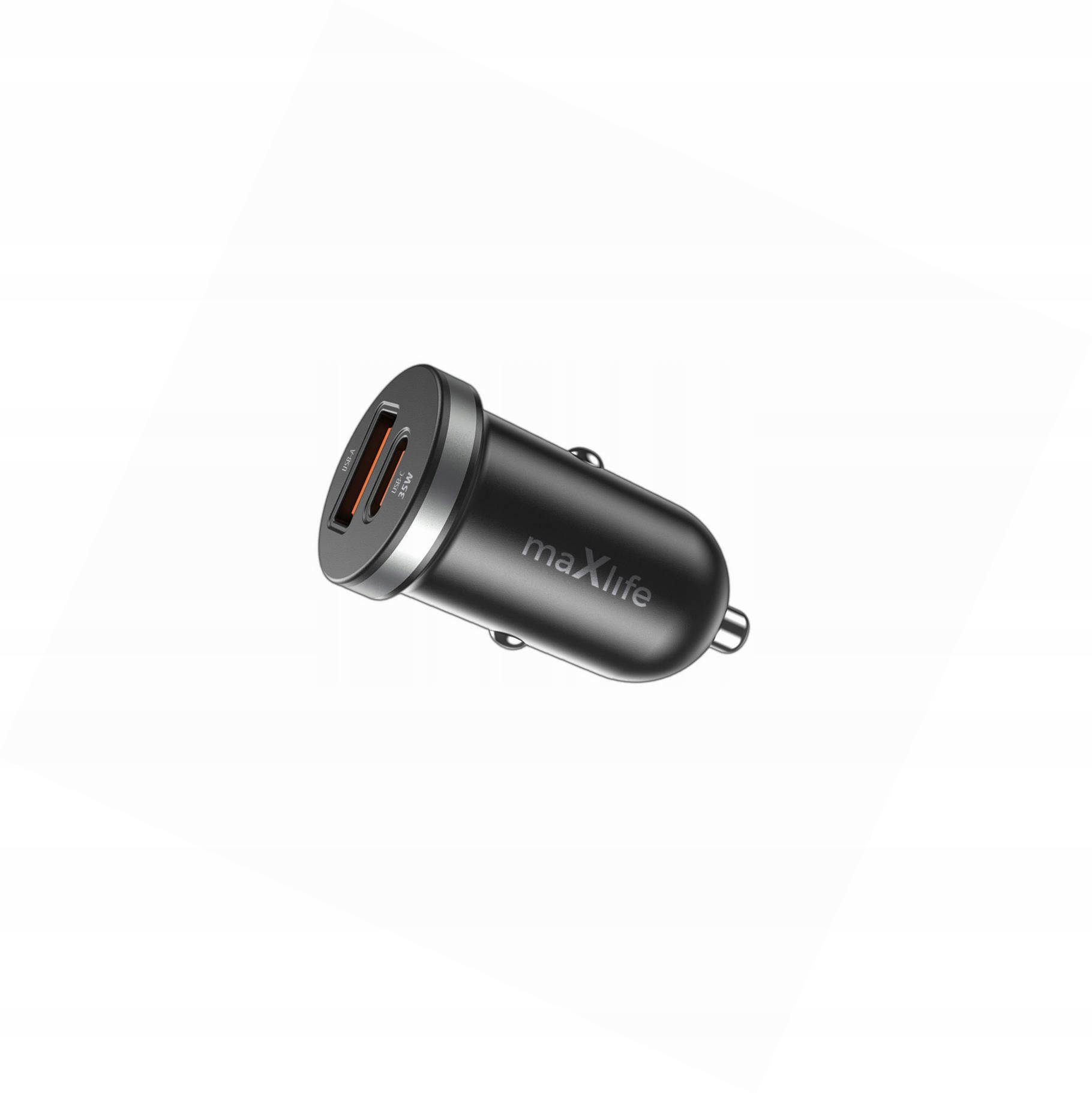 Szybka ładowarka samochodowa 35W 2 wejścia Usb-a Usb-c do Motorola Edge 70