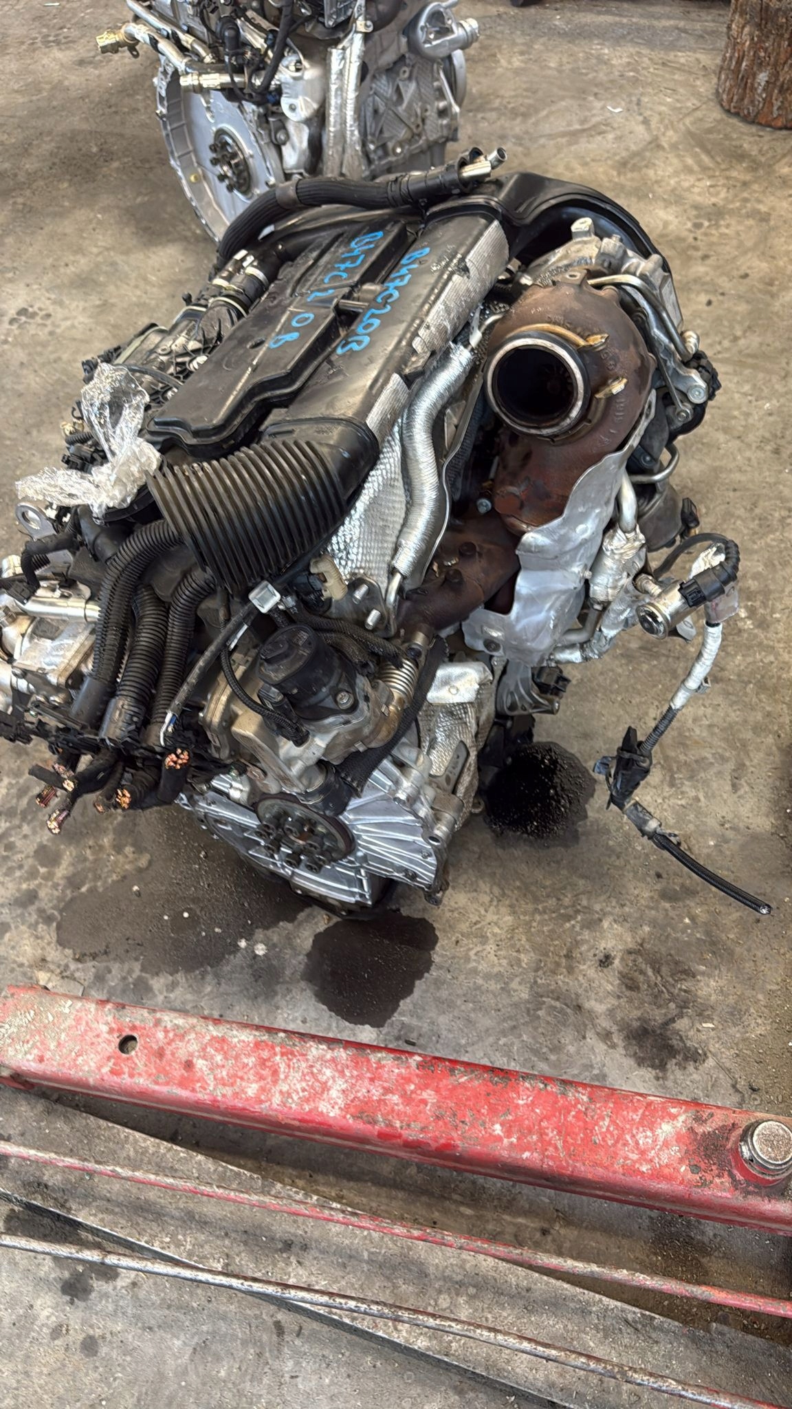 engine complete BMW B47C20B 8TYS KM