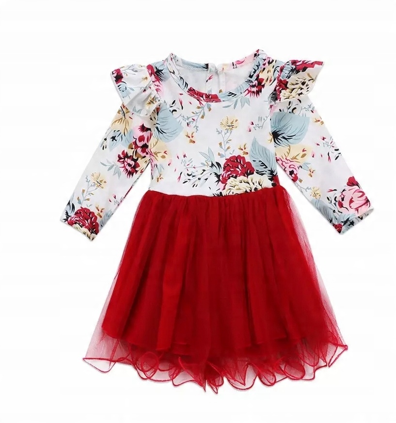 

Sukienka tiul Tutu Urodziny kwiaty Urodziny 98 104