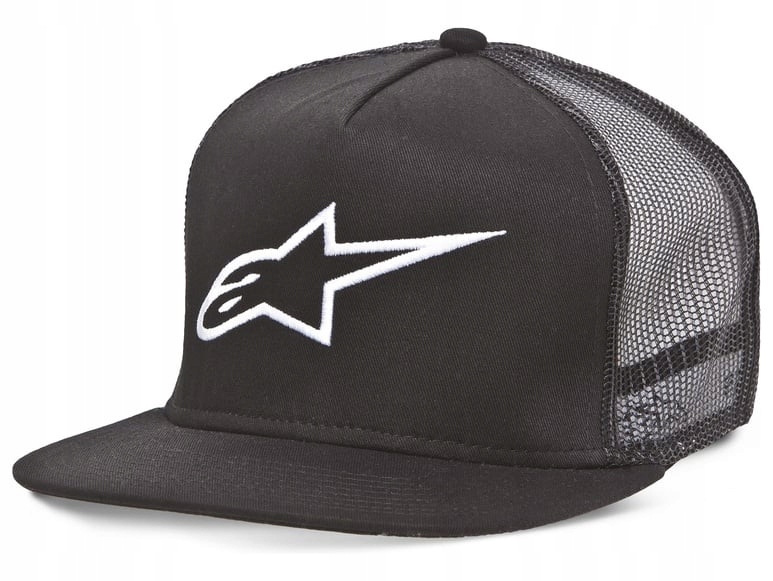 kšiltovka Corp Trucker, Alpinestars (černá) 1025-81003-10-TU