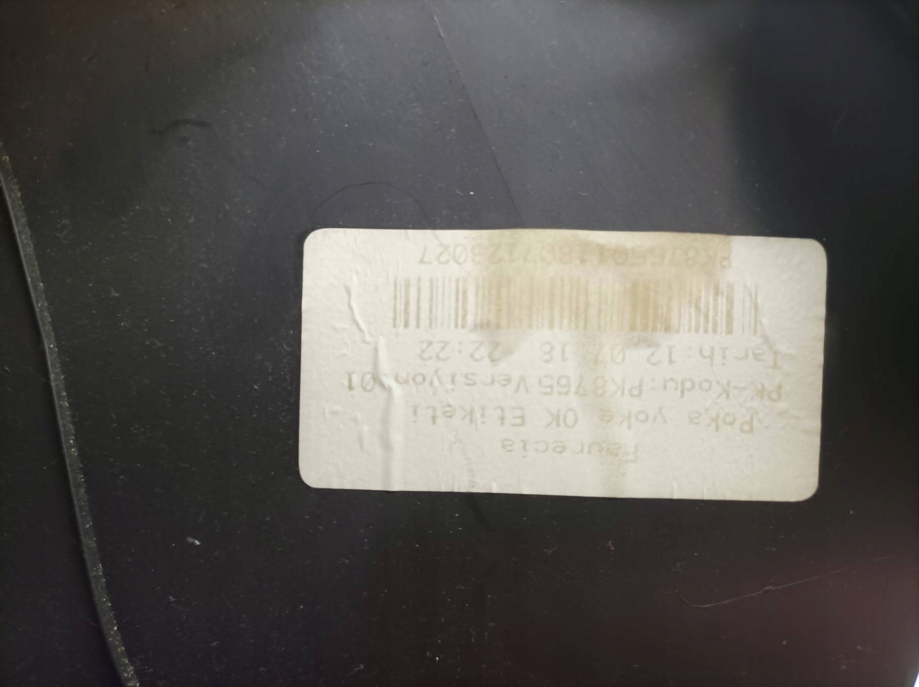 Blende Abdeckung schalthebel Schalt getriebe MK8 Ford Transit VII (2013-)