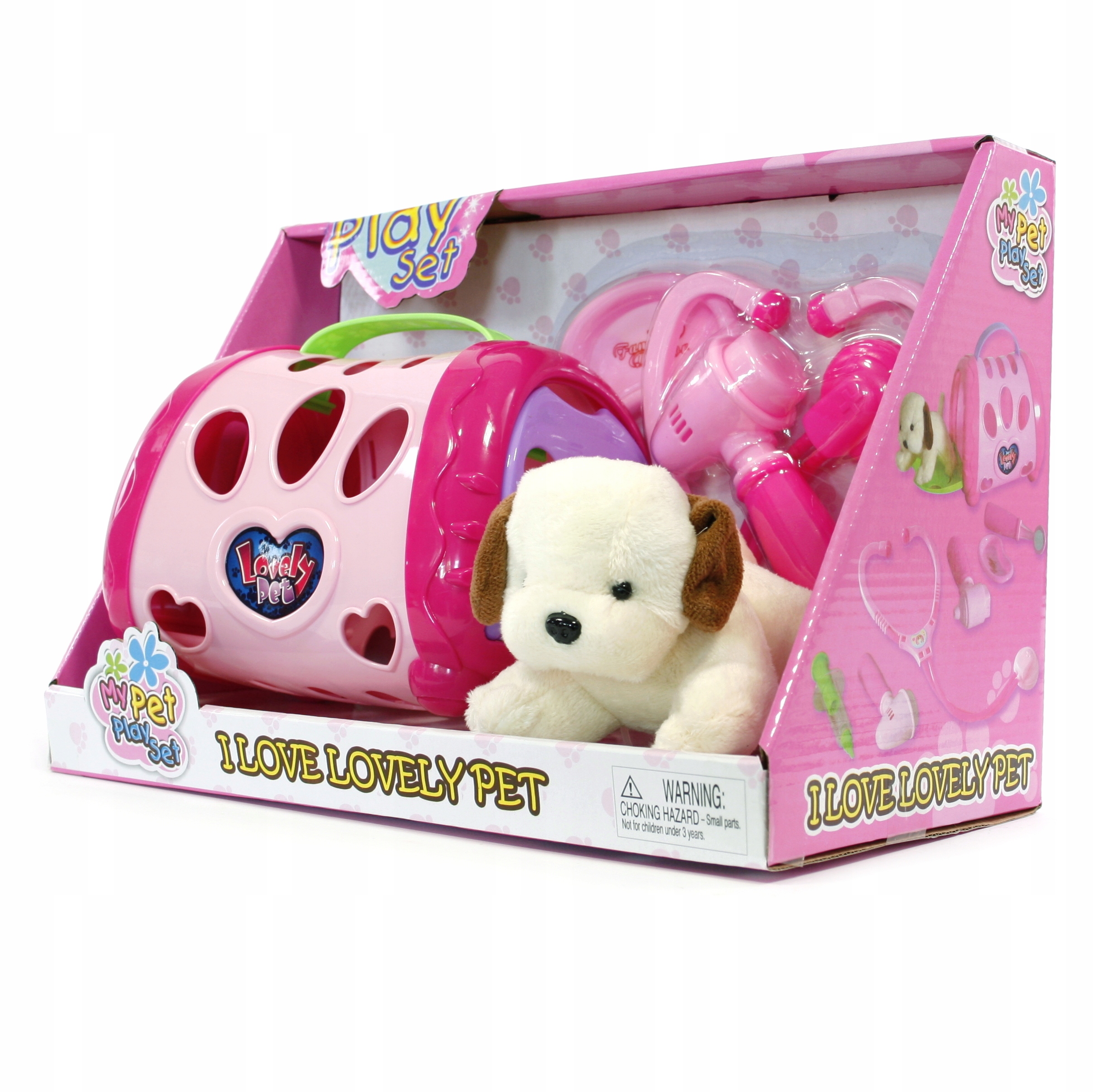 

Maskotka Piesek Pluszowy Zestaw Mały Weterynarz