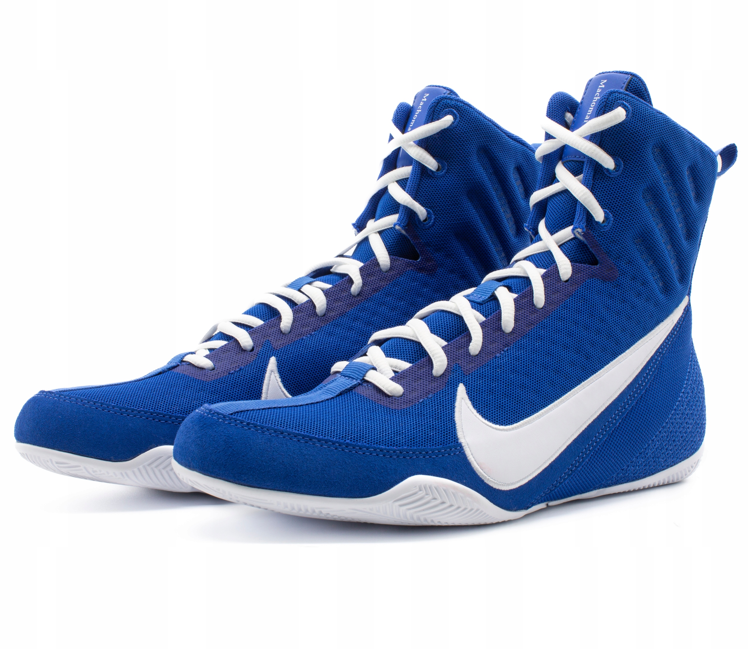 Boxerské Boty Nike Machomai 3 Tréninkové Vysoké Modré 44,5