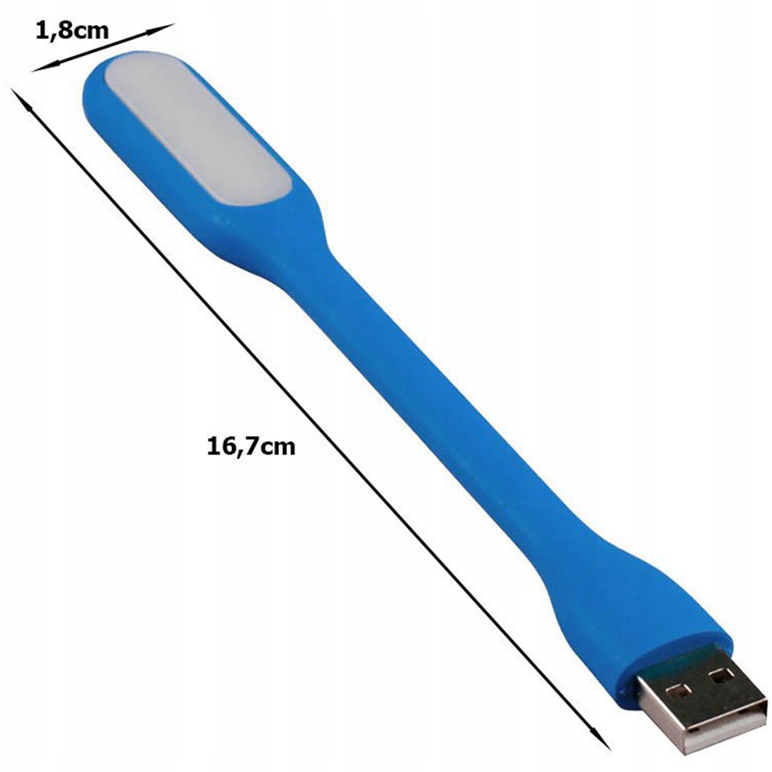 LAMPKA SILIKONOWA USB DO LAPTOPA KOMPUTERA PC 6 LED MOCNA ELASTYCZNA Informacje o bezpieczeństwie CE