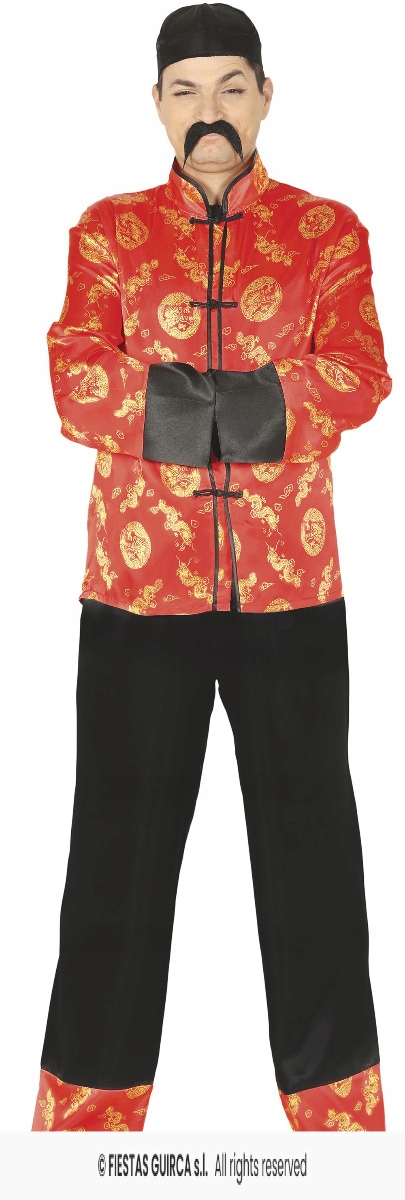 Čínský Kostým Čínský převlek Orientální kostým L