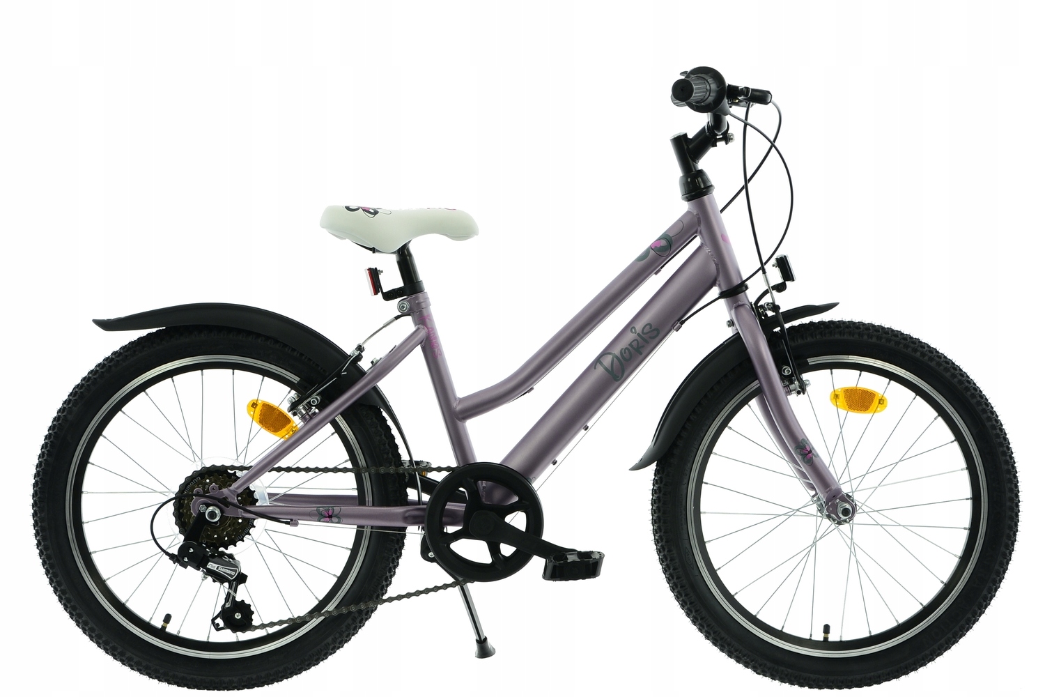 Rower 20 Kands Doris wrzosowy mat 6 biegów Rama 12' Model 2025