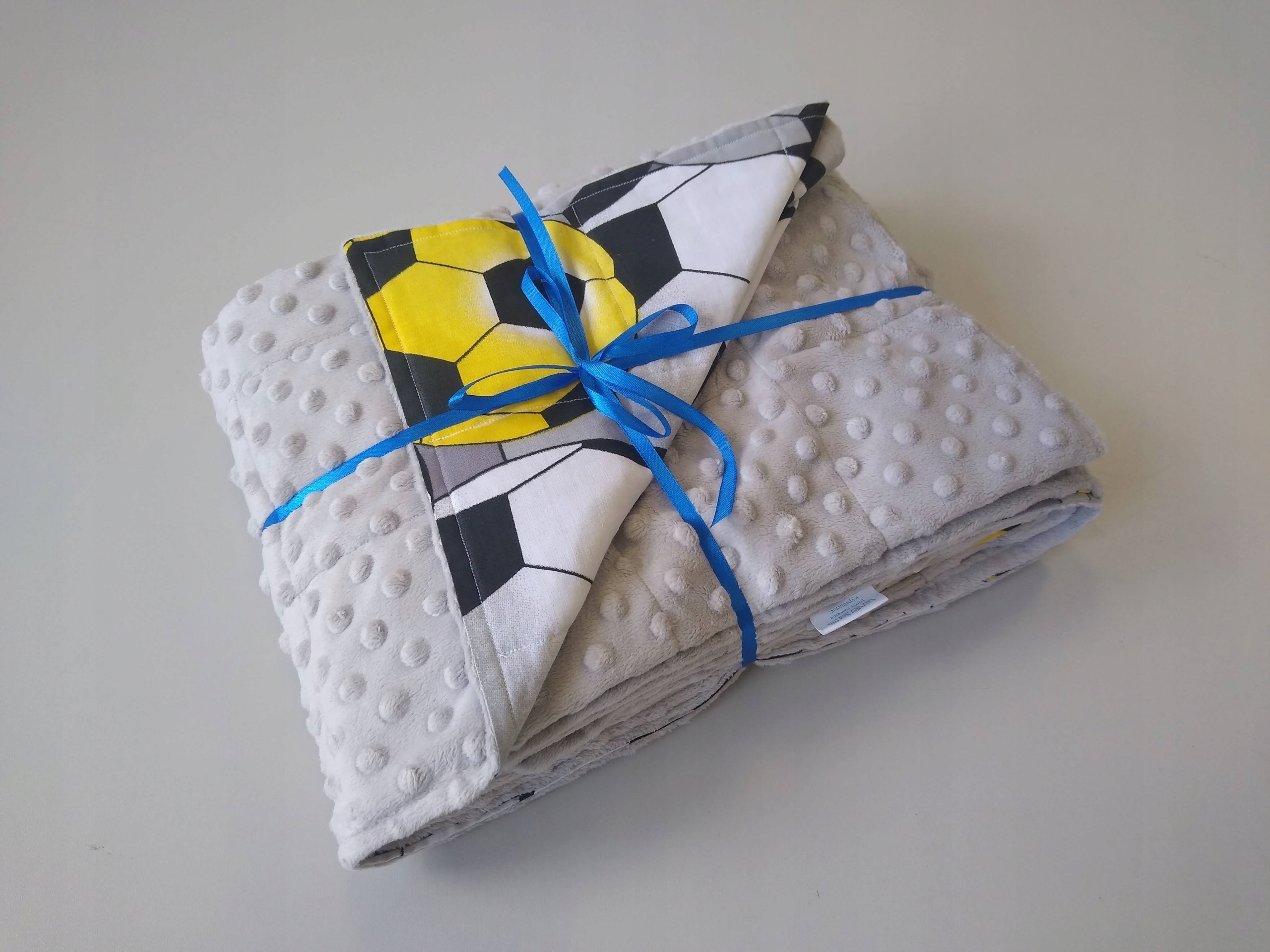 

kołdra obciążeniowa bawełna minky 100x150