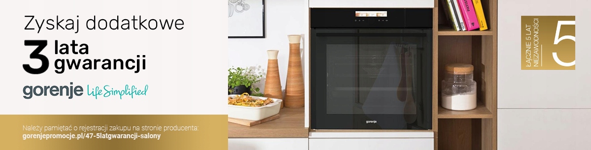 Zestaw RETRO GORENJE BOS67372CLB + BM235CLB Stan opakowania oryginalne