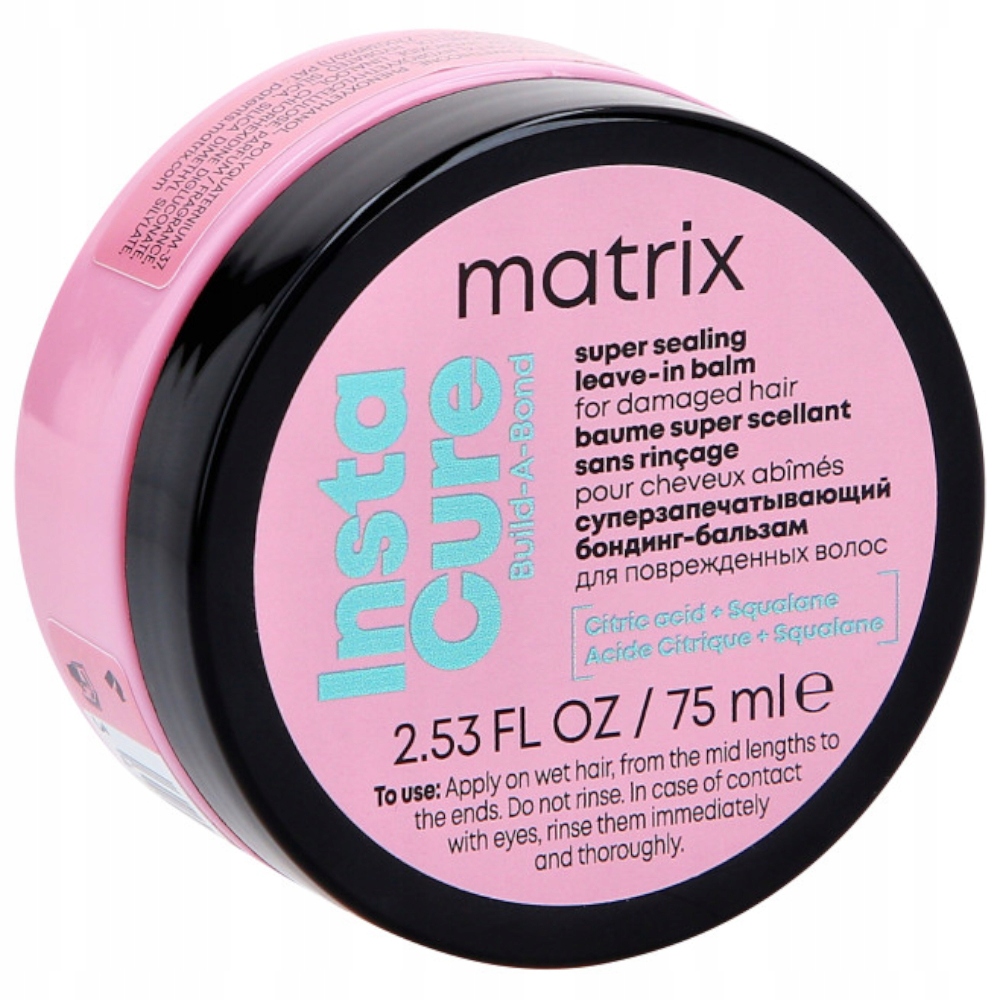 Matrix Tr Insta Cure Build-a-bond Obnovující Balzám Na Vlasy 75 Ml
