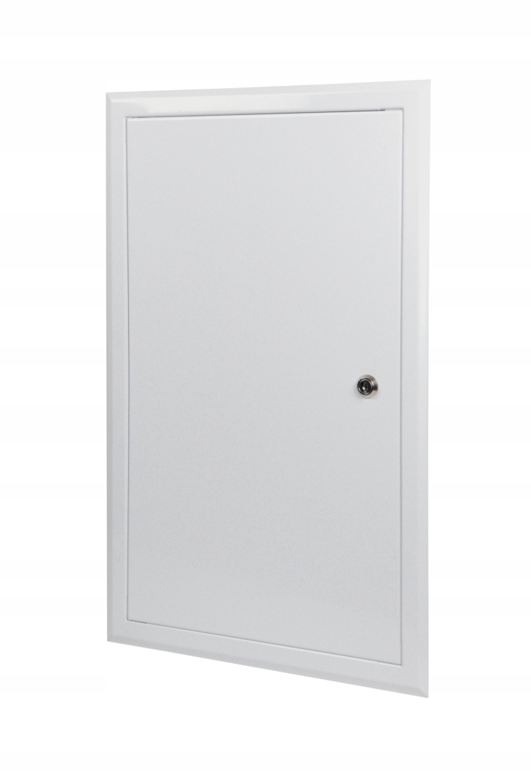 Drzwiczki rewizyjne 250 x 450 mm DR-2 metalowe białe na klucz Laco