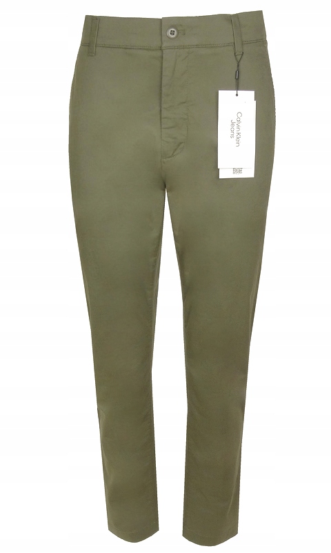 Calvin Klein Jeans pánské kalhoty, chinos, khaki, 36/32