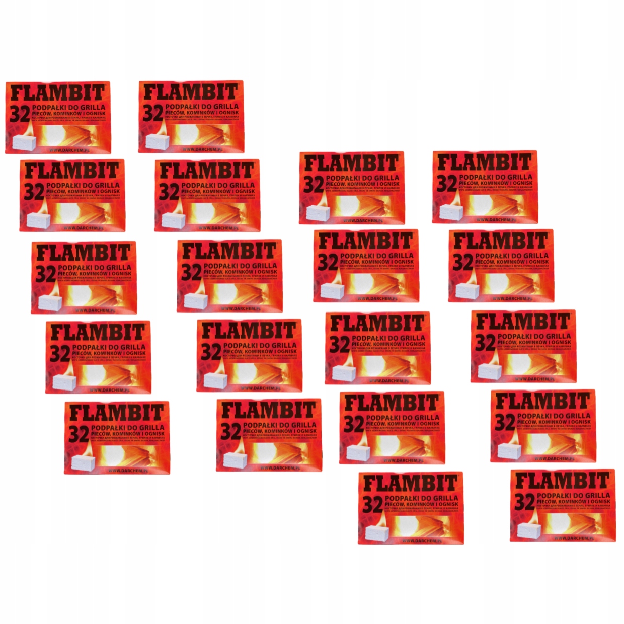 Podpalovač Na Grilování Krbu Pece 640 Kostek 5 kg